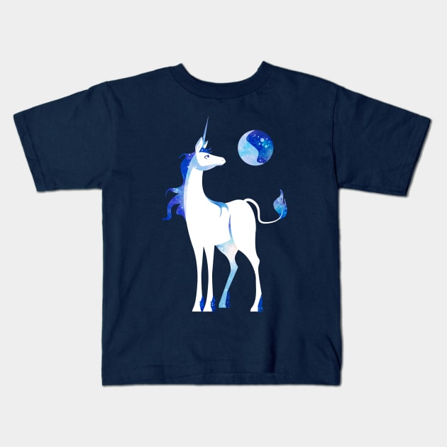 The Last Unicorn 2 Kids T-Shirt by ChrisPaulFarias